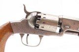 ENGRAVED Antique CIVIL WAR Era MANHATTAN ARMS .31 POCKET Model Revolver
New Jersey Manufactured PERCUSSION Revolver - 20 of 21