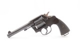 1917 COLT “NEW SERVICE” Model .455 ELEY Double Action C&R SIX-SHOT Revolver BRITISH PROOFED Large Frame WORLD WAR I Revolver - 2 of 21