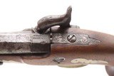 ENGRAVED & SILVER Mounted Antique DERINGER Percussion Pistol KILLED LINCOLN Henry Deringer’s Famous 1850s Pocket Pistol - 8 of 17