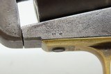 1863 mfr. CIVIL WAR Antique US NAVY COLT Model 1851 .36 Percussion Revolver With Inscription to Sailor - 6 of 20