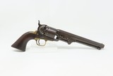 1863 mfr. CIVIL WAR Antique US NAVY COLT Model 1851 .36 Percussion Revolver With Inscription to Sailor - 17 of 20