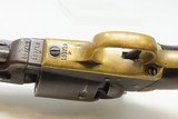 1863 mfr. CIVIL WAR Antique US NAVY COLT Model 1851 .36 Percussion Revolver With Inscription to Sailor - 15 of 20