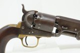 1863 mfr. CIVIL WAR Antique US NAVY COLT Model 1851 .36 Percussion Revolver With Inscription to Sailor - 19 of 20