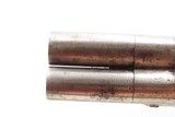 ENGRAVED Antique DOUBLE BARREL SxS European FLINTLOCK Pocket/Belt PistolFINE .34 Caliber SELF DEFENSE Belt / Pocket Pistol - 13 of 18