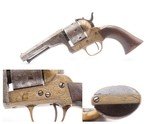 ENGRAVED Antique CIVIL WAR Era MOORE’S PATENT Co. .32 BELT Revolver SCARCEScarce & Very Collectible Civil War Revolver - 1 of 17