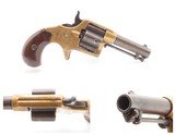 SCARCE Antique COLT “CLOVERLEAF” .41 RF House Revolver “JUBILEE” JIM FISKFACTORY ENGRAVED Model from the WILD WEST - 1 of 16