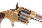 SCARCE Antique COLT “CLOVERLEAF” .41 RF House Revolver “JUBILEE” JIM FISKFACTORY ENGRAVED Model from the WILD WEST - 15 of 16