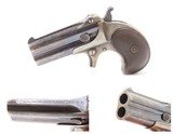 REMINGTON Model 95 Type II .41 RF OVER/UNDER Double DERINGER C&R Pistol
SELF DEFENSE .41 Caliber Rimfire Pistol - 1 of 17