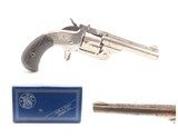 Antique SMITH & WESSON .32 Single Action TOP BREAK Revolver w/S&W BLUE BOX
19th Century Conceal and Carry in .32 Caliber S&W - 1 of 19