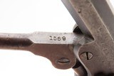 HANDY Post-CIVIL WAR / WILD WEST Antique COLT M1849 Percussion .31 POCKET
Nice WILD WEST/FRONTIER SIX-SHOOTER Made In 1873 - 13 of 23