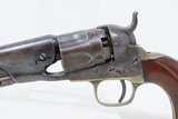 Early CIVIL WAR Antique COLT Model 1862 POLICE Revolver .36 Percussion Made in 1862 with 6-1/2 Inch Barrel - 4 of 20