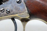 Early CIVIL WAR Antique COLT Model 1862 POLICE Revolver .36 Percussion Made in 1862 with 6-1/2 Inch Barrel - 6 of 20