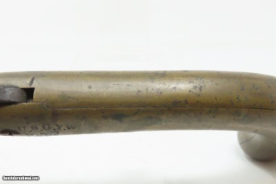 RARE 1 of 1000 Antique CIVIL WAR U.S. NAVY M1861 Signal Pistol B.T. COSTONMade at the U.S. ORDNANCE YARD in WASHINGTON, D.C. - Image 7 of 17