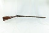 SCOTTISH CASED & ENGRAVED Antique McCRIRICK Side by Side PERCUSSION Shotgun Made Mid-1800s AYR, AYRSHIRE, SCOTLAND - 23 of 25