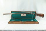 SCOTTISH CASED & ENGRAVED Antique McCRIRICK Side by Side PERCUSSION Shotgun Made Mid-1800s AYR, AYRSHIRE, SCOTLAND - 5 of 25