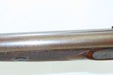 SCOTTISH CASED & ENGRAVED Antique McCRIRICK Side by Side PERCUSSION Shotgun Made Mid-1800s AYR, AYRSHIRE, SCOTLAND - 12 of 25