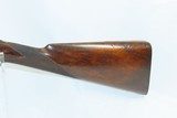 SCOTTISH CASED & ENGRAVED Antique McCRIRICK Side by Side PERCUSSION Shotgun Made Mid-1800s AYR, AYRSHIRE, SCOTLAND - 7 of 25