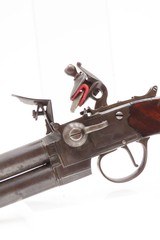 Antique WHEELER “Tap Action” FLINTLOCK DOUBLE BARREL Superposed .44 Pistol
ENGLISH Made LATE 1700s to EARLY 1800s! - 4 of 18