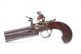 Antique WHEELER “Tap Action” FLINTLOCK DOUBLE BARREL Superposed .44 Pistol
ENGLISH Made LATE 1700s to EARLY 1800s! - 2 of 18