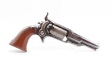 1st YEAR Antique Pre-CIVIL WAR COLT Model 1855 ROOT POCKET Revolver .28 Cal With Great Cylinder Scene! - 2 of 17