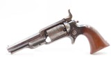 1st YEAR Antique Pre-CIVIL WAR COLT Model 1855 ROOT POCKET Revolver .28 Cal With Great Cylinder Scene! - 14 of 17