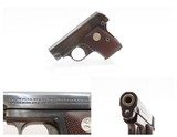 1926 mfr. COLT M1908 .25 ACP HAMMERLESS VEST POCKET Self Defense Pistol C&R ROARING TWENTIES Colt’s Smallest Semi-Auto