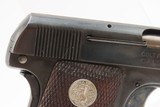 1926 mfr. COLT M1908 .25 ACP HAMMERLESS VEST POCKET Self Defense Pistol C&R ROARING TWENTIES Colt’s Smallest Semi-Auto - 16 of 17