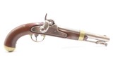 Antique HENRY ASTON & Co. U.S. Contract M1842 .54 Smoothbore Pistol DRAGOON 1851 Dated Percussion U.S. MILITARY Contract Pistol - 2 of 22