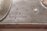 Antique HENRY ASTON & Co. U.S. Contract M1842 .54 Smoothbore Pistol DRAGOON 1851 Dated Percussion U.S. MILITARY Contract Pistol - 6 of 22