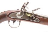 MEXICAN-AMERICAN WAR Antique WATERS U.S. M1836 DRAGOON .54 FLINTLOCK Pistol 1843 Dated MILITARY Pistol Used into the CIVIL WAR - 4 of 17