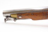 Early 1800s Antique British NEW LAND Pattern CAVALRY Style .65 FLINTLOCK
Original Lock “TOWER” and “CROWN/GR” Marked Pistol - 19 of 19