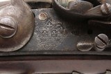 Early 1800s Antique British MILITARY Pattern .58 FLINTLOCK Pistol CROWN/GR
“TOWER” and “CROWN/GR” Marked Pistol - 6 of 18