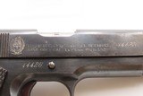 1950 mfg ARGENTINE ARMY Marked D.G.F.M.-F.M.A.P. M1927 Semi-Auto Pistol C&R Argentine 11.25mm (.45 ACP) SERVICE Revolver - 14 of 18