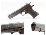 1950 mfg ARGENTINE ARMY Marked D.G.F.M.-F.M.A.P. M1927 Semi-Auto Pistol C&R Argentine 11.25mm (.45 ACP) SERVICE Revolver - 1 of 18