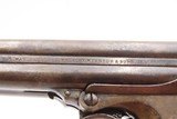 NICE Antique REMINGTON-ELLIOT .22 RF RING Trigger PEPPERBOX Deringer Pistol 4-Shot Ring Trigger Deringer Pistol - 6 of 16