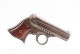 NICE Antique REMINGTON-ELLIOT .22 RF RING Trigger PEPPERBOX Deringer Pistol 4-Shot Ring Trigger Deringer Pistol - 14 of 16