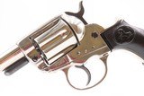 NICE Antique COLT M1877 SHERIFF’S MODEL Double Action “THUNDERER” Revolver
NICKEL FINISH Double Action Colt Made in 1883 - 4 of 19