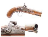 ENGRAVED Irish LESLIE Antique PERCUSSION .68 MANSTOPPER Belt/Pocket Pistol
Mid-19th Century CONCEAL & CARRY Gun - 1 of 18