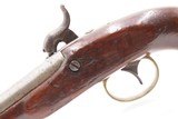 “U.S.N.” SCARCE Antique N.P. AMES U.S. NAVY M1842 BOXLOCK Percussion Pistol 1 of only 2,000; 1845 Dated MEXICAN-AMERICAN WAR - 18 of 19