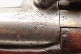 “U.S.N.” SCARCE Antique N.P. AMES U.S. NAVY M1842 BOXLOCK Percussion Pistol 1 of only 2,000; 1845 Dated MEXICAN-AMERICAN WAR - 12 of 19