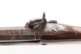 1800s ENGRAVED Antique PERCUSSION BELT PISTOL Self Defense .65 Caliber Mid-19th Century CONCEAL & CARRY Gun - 9 of 17