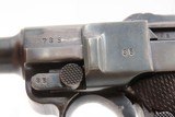 “1937” Date s/42 Code Luger P.08 Pistol C&R World War II GERMAN MAUSER DROOP EAGLE/63 Proofed THIRD REICH 9mm Semi-Auto - 6 of 20