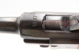 “1937” Date s/42 Code Luger P.08 Pistol C&R World War II GERMAN MAUSER DROOP EAGLE/63 Proofed THIRD REICH 9mm Semi-Auto - 9 of 20