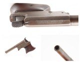 Antique REMINGTON No. 1 Saw Handle “Vest Pocket” .22 DERINGER Pocket Pistol 1 of 17,000 Made During Production Run