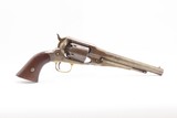 RARE CIVIL WAR Antique U.S. REMINGTON M1861 “OLD ARMY” Percussion Revolver
One of 6,000 Transitional Revolvers Made in 1862 - 4 of 19