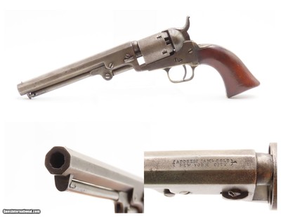 ANTEBELLUM Antique Pre-CIVIL WAR COLT M1849 Perc. POCKET Revolver FRONTIER
1852 mfg. Civil War Revolver Used into the WILD WEST