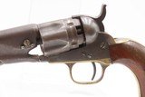 CIVIL WAR Era 1863 mfg. Antique COLT M1862 .36 Percussion POLICE Revolver
Mid-CIVIL WAR Production w/SCARCE 6-1/2 Inch Barrel - 4 of 17