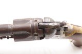 CIVIL WAR Era 1863 mfg. Antique COLT M1862 .36 Percussion POLICE Revolver
Mid-CIVIL WAR Production w/SCARCE 6-1/2 Inch Barrel - 7 of 17