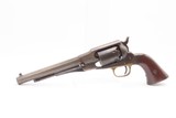 1860s mfr CIVIL WAR Antique REMINGTON “New Model” NAVY Percussion Revolver - 2 of 19