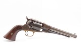 1860s mfr CIVIL WAR Antique REMINGTON “New Model” NAVY Percussion Revolver - 16 of 19